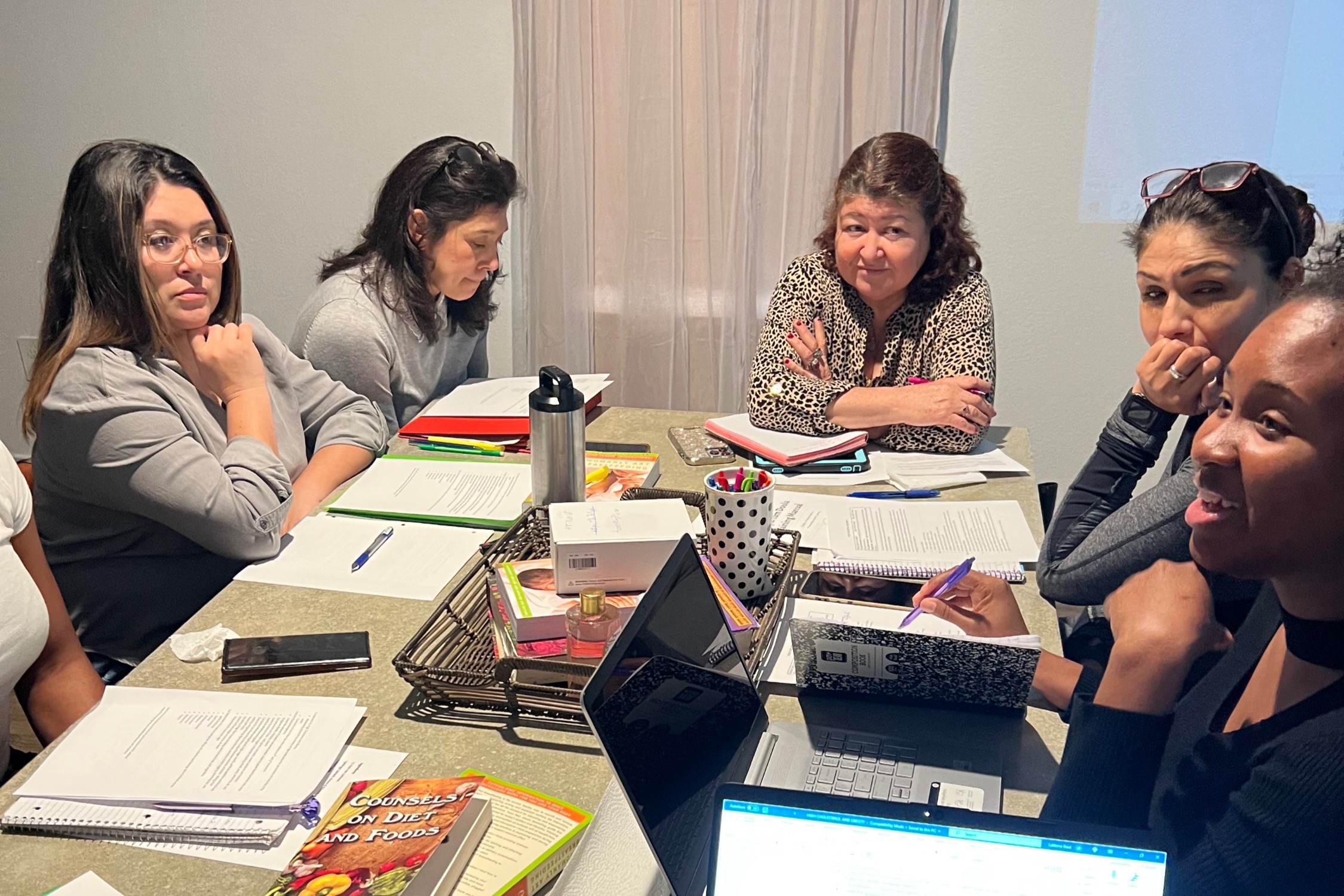 A MILK doula training cohort learning together
